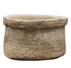 Chic Antique Corte Übertopf mit Beutelmuster