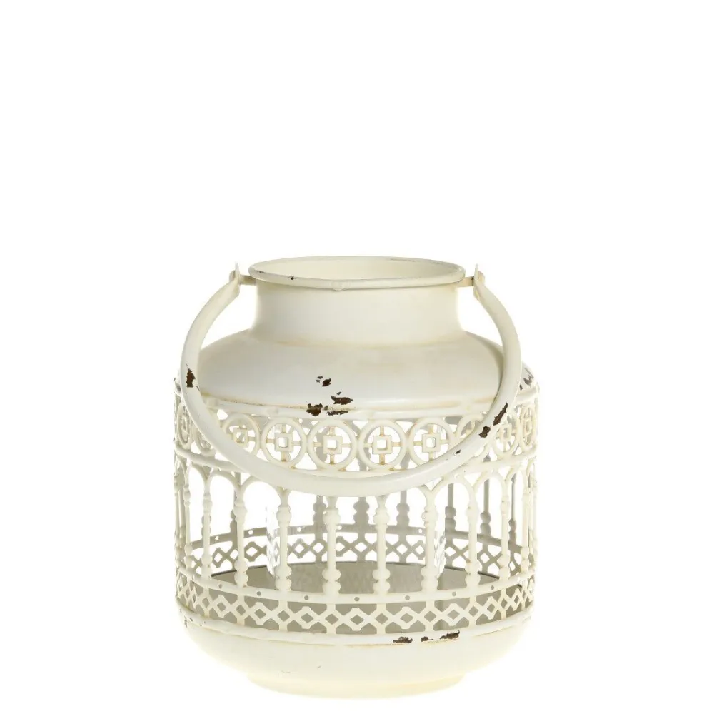 Chic Antique Deko Laterne aus Eisen