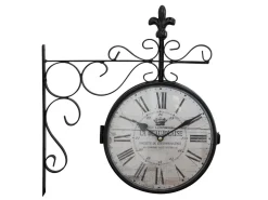 Chic Antique Doppelte Wanduhr