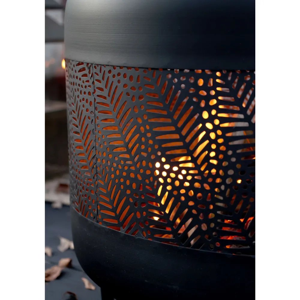 Chic Antique Eisen Feuerstelle