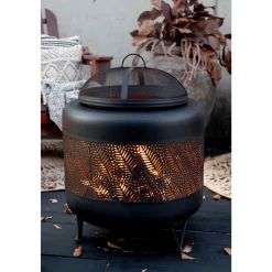 Chic Antique Eisen Feuerstelle