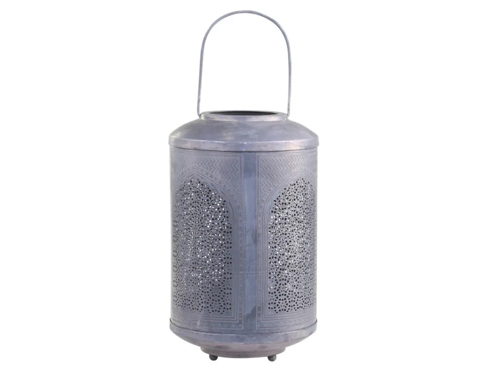 Chic Antique Eisenlaterne mit Muster