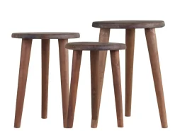 Chic Antique 3er Set Grimaud Hocker