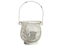 Chic Antique Fil De Fer Hurricane Windlicht mit Henkel