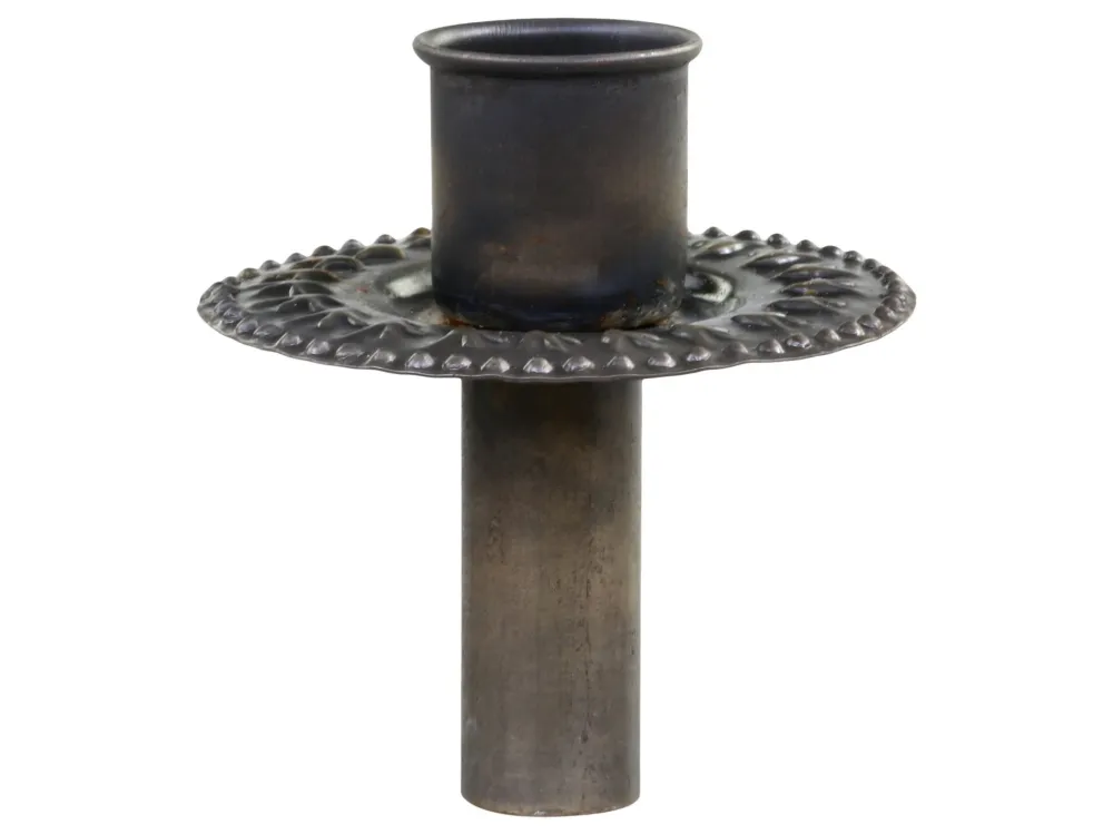 Chic Antique Flaschenaufsatz Kerzenhalter mit dekorativem Rand