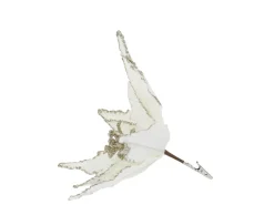 Chic Antique Fleur Blume mit Clips, Tannenbaumschmuck