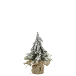 Chic Antique Fleur künstlicher Tannenbaum mit Schnee