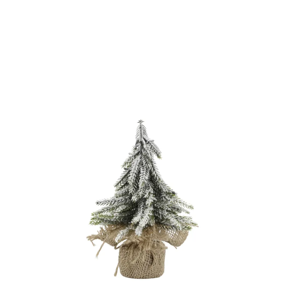 Chic Antique Fleur künstlicher Tannenbaum mit Schnee