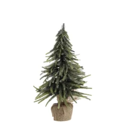 Chic Antique Fleur künstlicher Tannenbaum mit Glitzergold