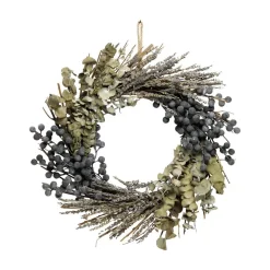 Chic Antique Fleur Kranz mit Eukalyptus Lavendel und Beeren