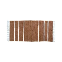 Chic Antique Flickenteppich mit Streifen