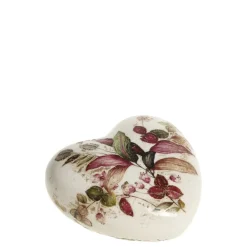 Chic Antique Florac Herz mit Blumenmotiv