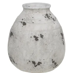 Chic Antique Frejus Vase aus Terrakotta klein