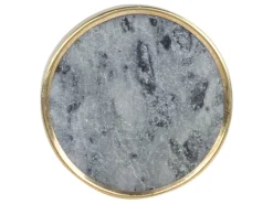 Chic Antique Griff aus Marmor mit Messingkante