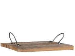 Chic Antique Grimaud altes Tablett mit Henkel