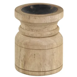 Chic Antique Grimaud Kerzenständer aus Holz