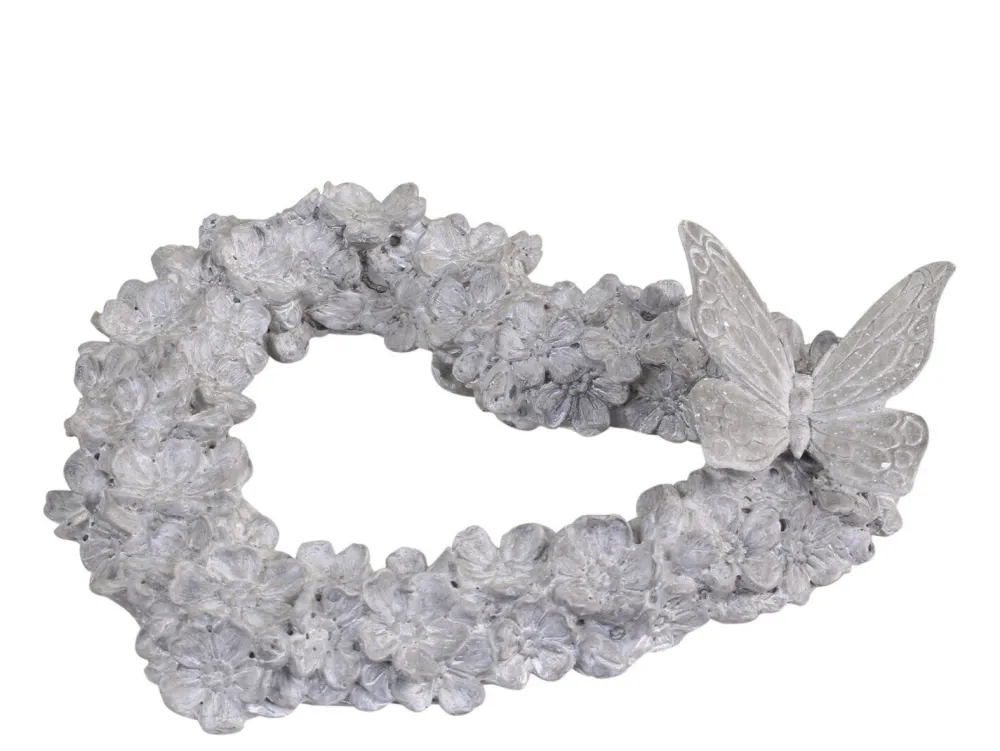 Chic Antique Herz mit Schmetterling