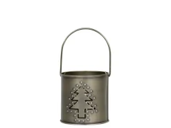 Chic Antique Hurricane Windlicht mit Dekor