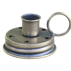 Chic Antique Kammerleuchter mit Herzen für Mini Stabkerze