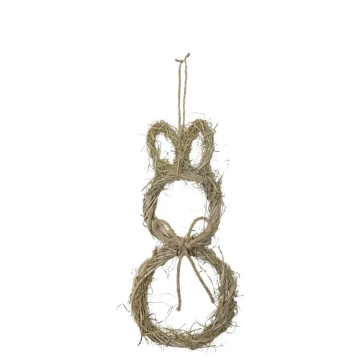 Chic Antique Kaninchen geflochten Wanddeko