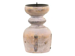 Chic Antique Kerzenhalter aus Mangoholz