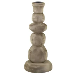 Chic Antique Kerzenständer aus Holz