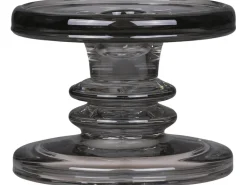 Chic Antique Kerzenständer für Stumpenkerzen kohle