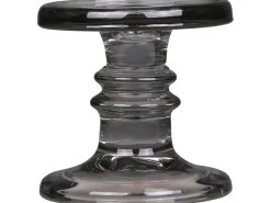 Chic Antique Kerzenständer für Stumpenkerzen kohle