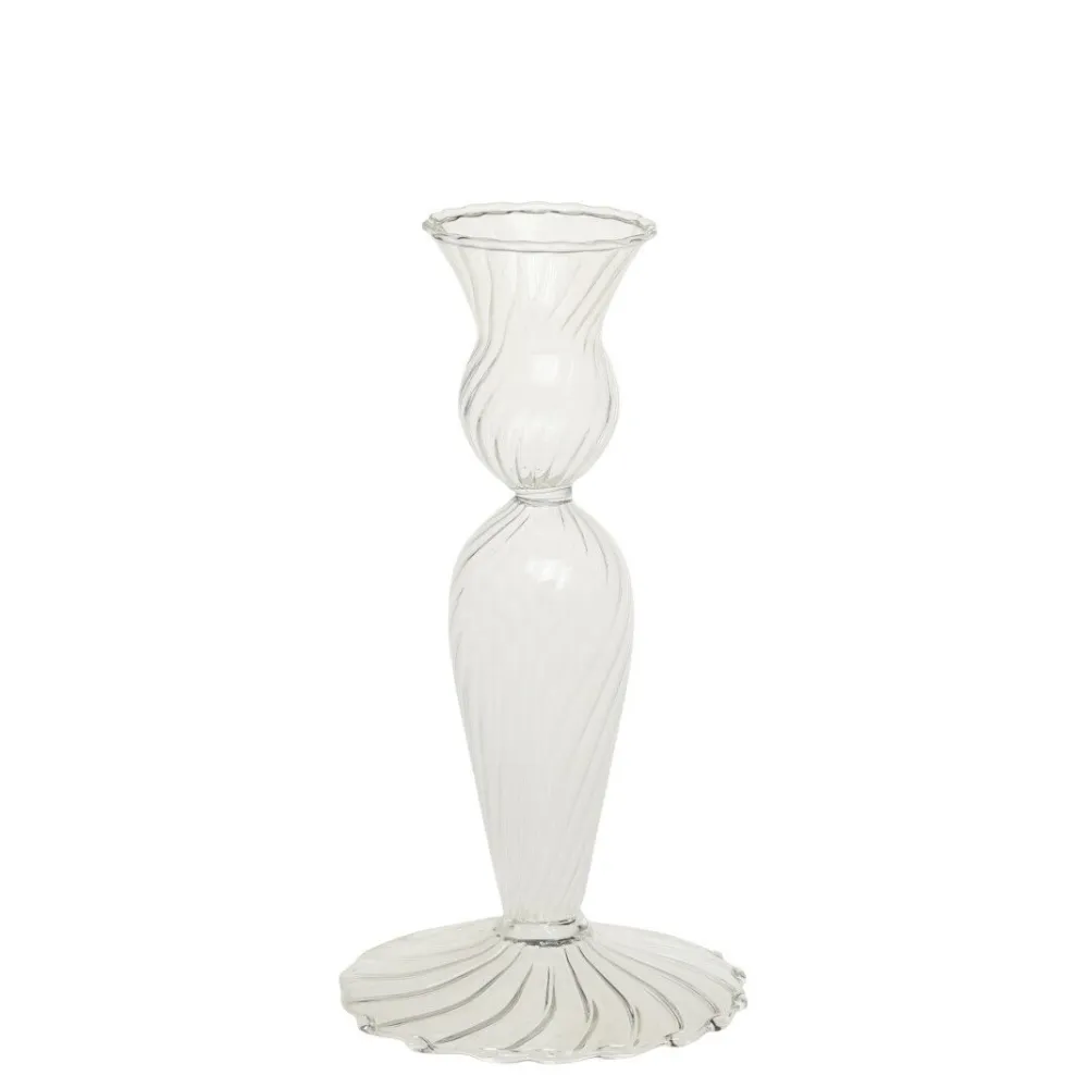 Chic Antique Kerzenständer für Stabkerzen dekorativ geformt