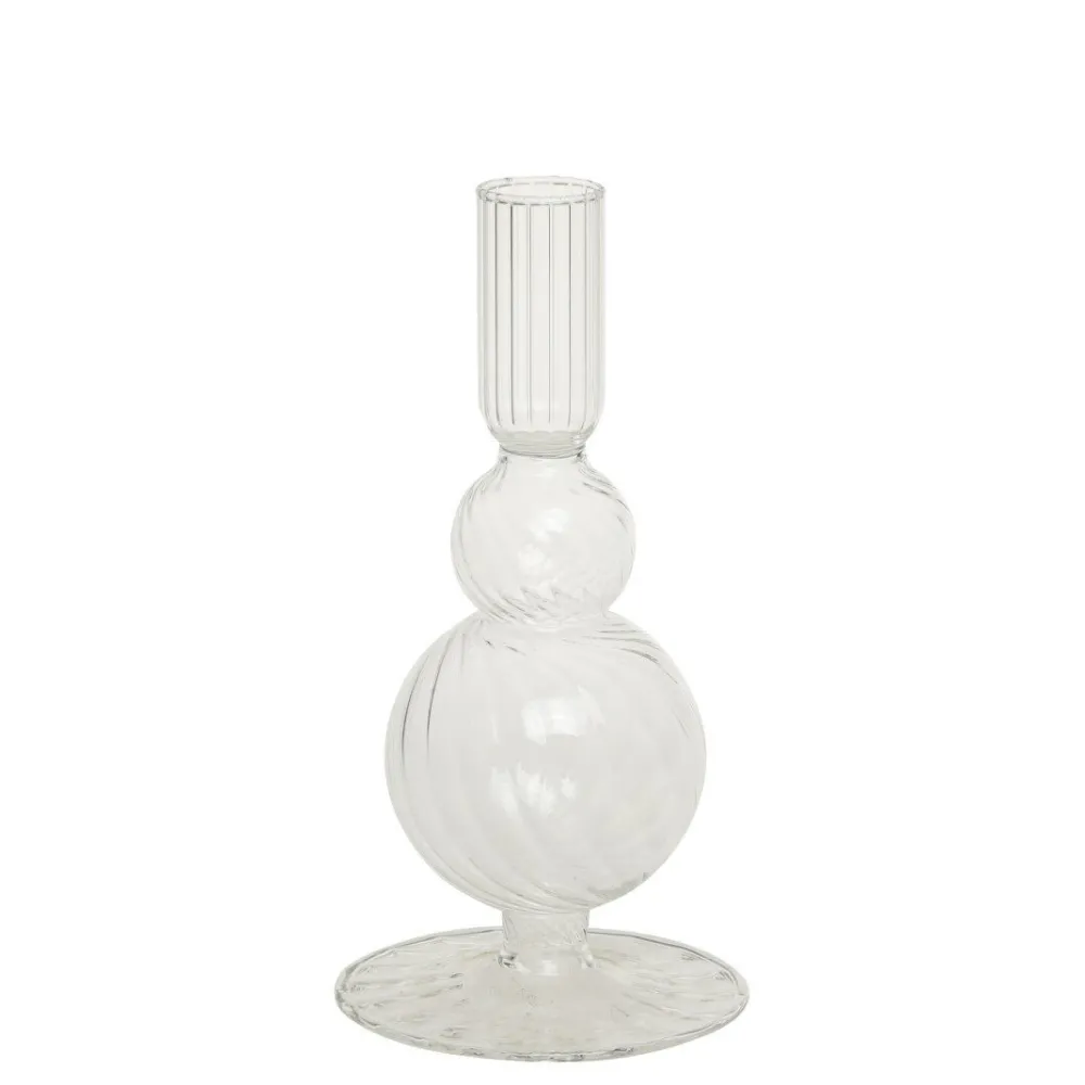 Chic Antique Kerzenständer für Stabkerzen dekorativ geformt