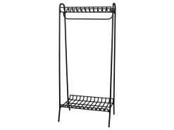 Chic Antique Kleiderständer mit 2 Regalablagen