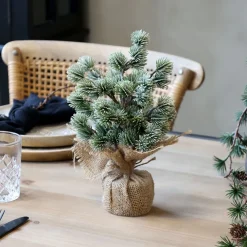 Chic Antique Künstllicher Zedernbaum mit Schnee