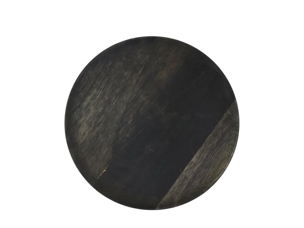 Chic Antique Laon Platzteller aus Mangoholz dunkel