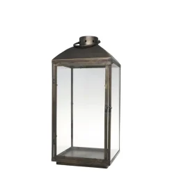 Chic Antique Laterne Antik Messing in 2 Größen