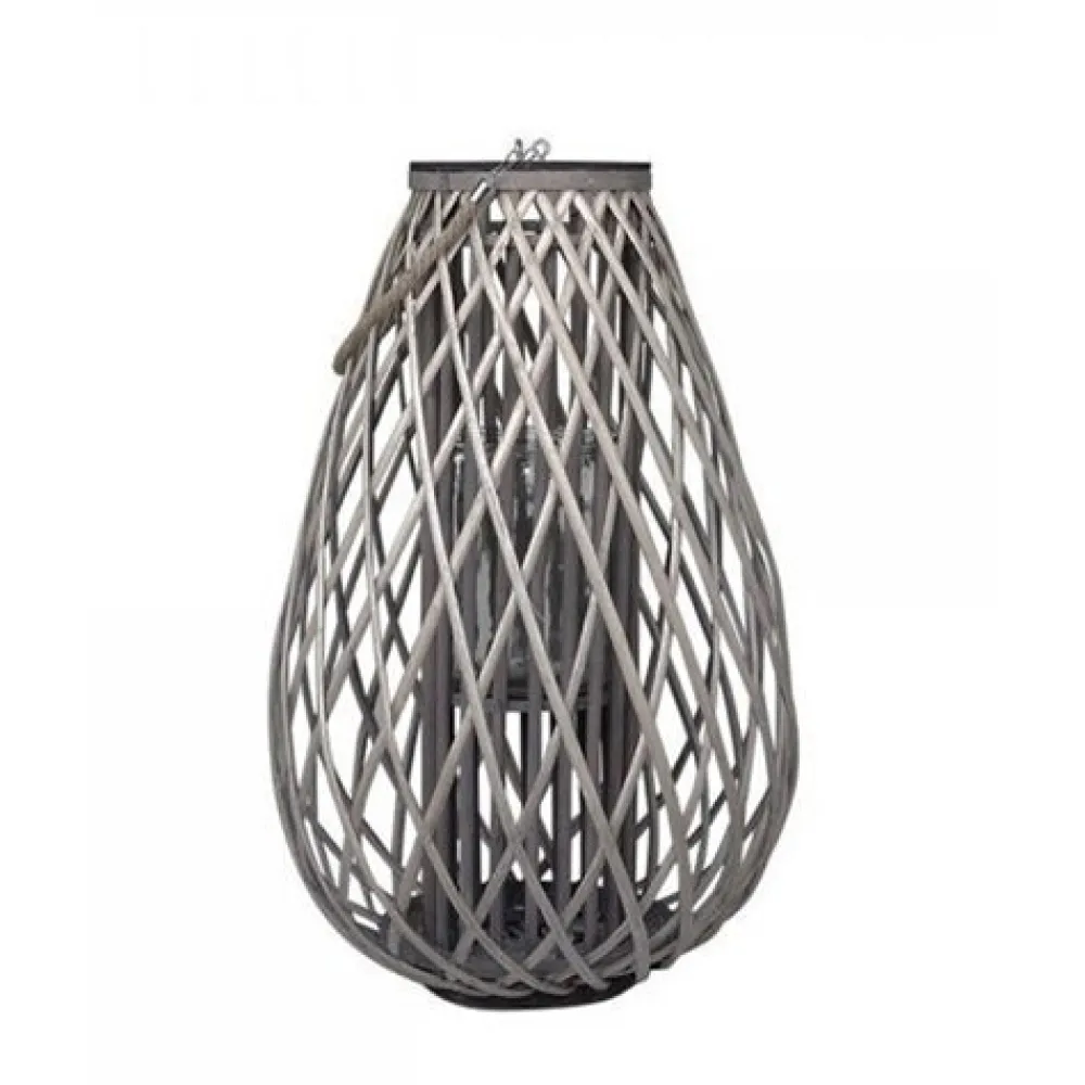 Chic Antique Laterne geflochten