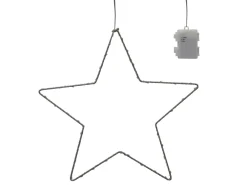 Chic Antique LED Weihnachtsstern drinnen & draußen