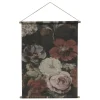 Chic Antique Leinwandbild zum Aufhängen mit Blumenprint