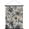 Chic Antique Leinwandbild zum Aufhängen mit Blumen