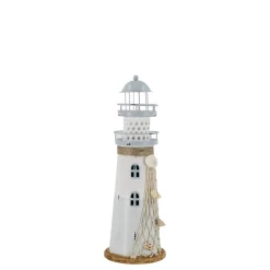 Chic Antique Leuchtturm mit LED