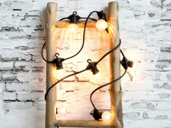 Chic Antique Lichterkette mit Diamant LED Lichtern