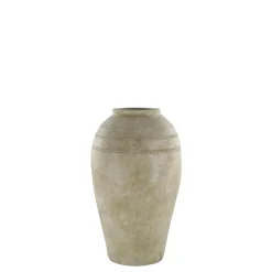 Chic Antique Lourdes großer Terrakotta Krug, Topf