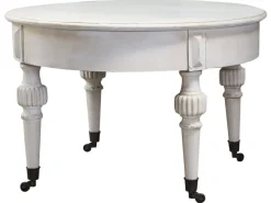 Chic Antique Marie Antoinette Sofatisch auf Rädern