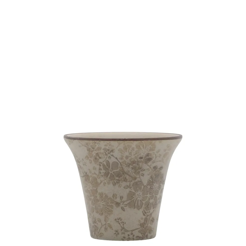 Chic Antique Melun Übertopf Latte