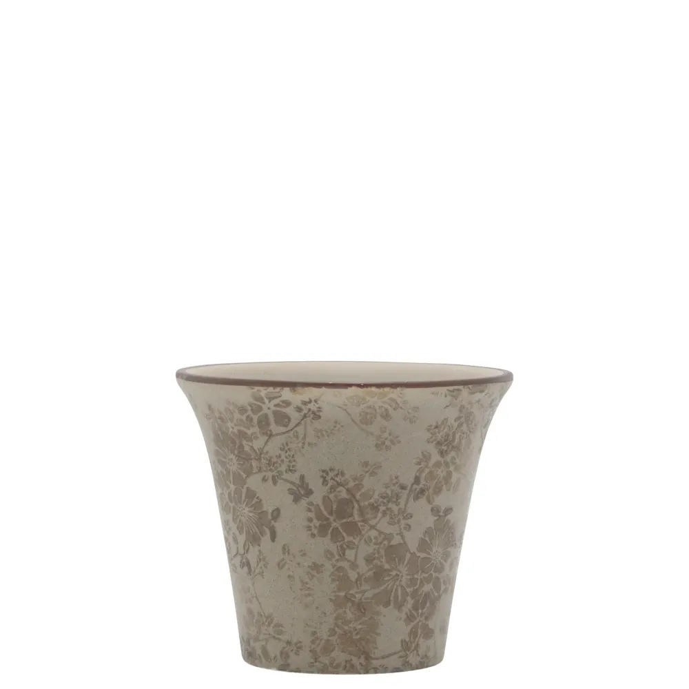 Chic Antique Melun Übertopf Latte