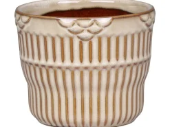 Chic Antique Nimes Übertopf mit Rillen