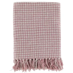 Chic Antique Plaid Decke Aix aus recycelter Baumwolle