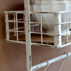 Chic Antique Regalbrett mit Haken