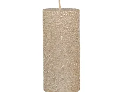 Chic Antique Rustikale Stumpenkerze rau