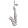 Chic Antique Saxophon Anhänger mit Glitzer