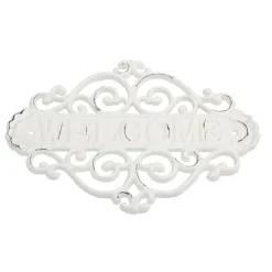 Chic Antique Schild Welcome
